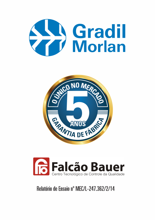 Gradil Morlan - Relatório de Ensaio Balcão Bauer